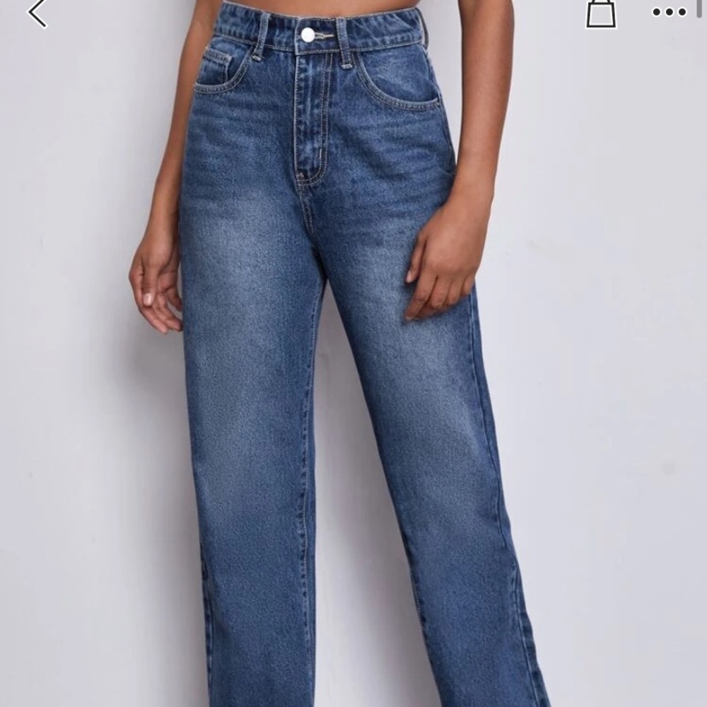 Shein high waisted baggy jeans